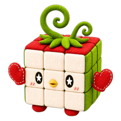 Cute Cube Duck | Daily Stickers for Chat