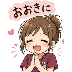 Nurse Honest Stickers (Kansai Ver.)