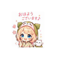 Sakuramochiko's Everyday Life Stickers