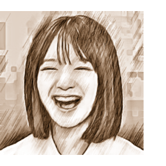 A Girl effect Sticker 30