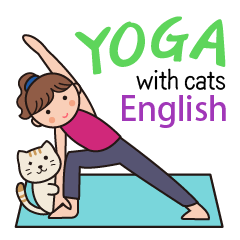 YOGA with cats (English)
