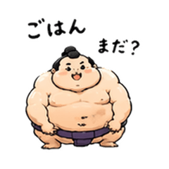 Big Sumo Heavy Funny Stickers