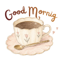 Cute Coffee Line Stickers-0207