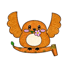 Mee Fukurou Daily Stickers