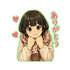chiyu,mayu - Daily Chat Stickers