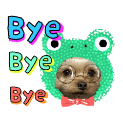 Cheerful Yorkie Stickers(Pop Version)