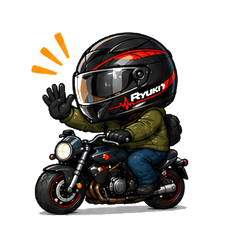Akie's Motorcycle Stickers 4