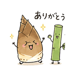Bamboo Shoot & Bamboo Stickers