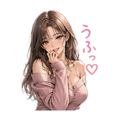 Cute & Flirty Big Sis Stickers