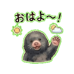 Mole- Daily Chat Stickers