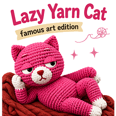 Lazy Yarn Cat