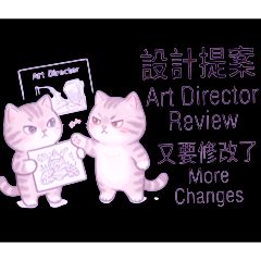 可愛摺耳貓，職場，上班、工作01