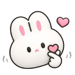 <可愛棉花糖兔>啾咪♡♡♡～