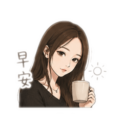 長髮女孩（簡易日常）