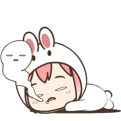 Chibi Rabbit 3 : Animated Stickers