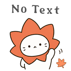 簡約著裝白貓 4 無文字