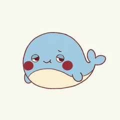 鯨魚 軟萌臉 61