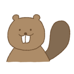 beaver sticker 2