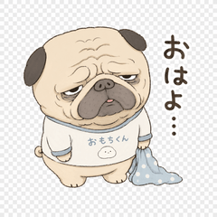 Omochi-kun: The Ugly-Cute Pug