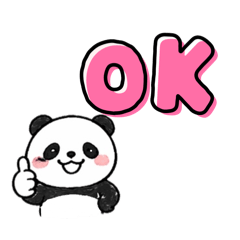 Heta Uma Panda Penguin 3 Daily Stickers