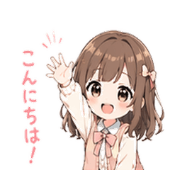 Everyday-use stamps for girls!