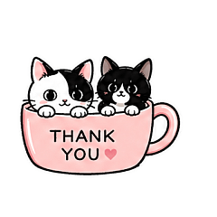 Cute Black & White Cats