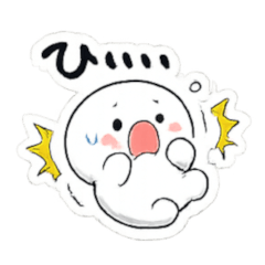 Bibimaru Hiii Stickers