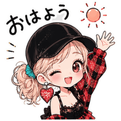 Everyday Cute  Heart Earrings Girl