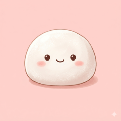 The daily life of soft white mochi