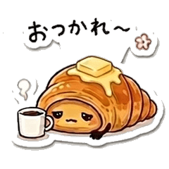 Kurowacchan: Lazy Daily Stickers