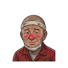 Keep fighting, working man!