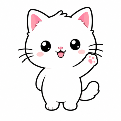 Shironeko Business Stickers