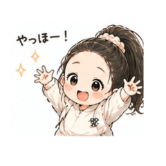 Chie & Sora Yuru-Fuwa Stickers