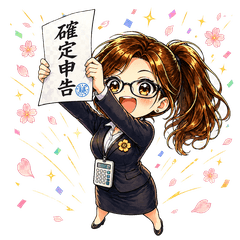 Tax Accountant Girl Stickers