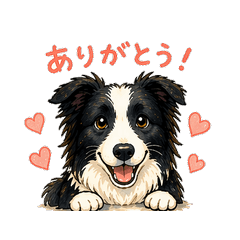 Ren's Border Collie Stickers Vol.2