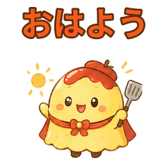 Cute Omelet Fairy Stickers