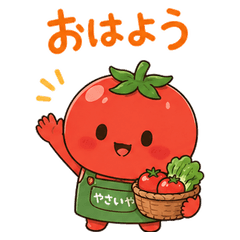 Cute Tomato Daily Stickers