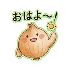 Mr. Onion- Daily Chat Stickers