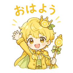 Lemon Prince Daily Stickers