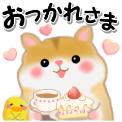 A food-loving Hamster Hamtan