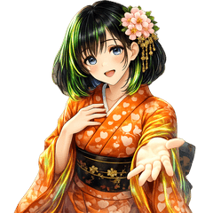 Kimono Girl from Shiga