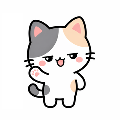 Cute Cat Daily Stickers | Basic Phrases