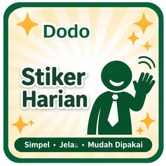 Dodo Name Stickers