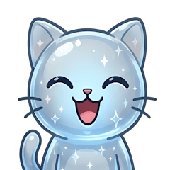 Cute Cat Stickers 200