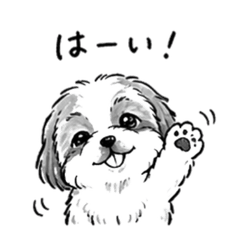 Yuru brush dog (easy to use)