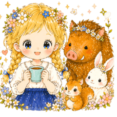 Luna Gentle Forest Kind Polite Words