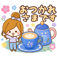 ずっと使えるやさしい思いやりスタンプ初夏