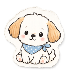 puppy animation on paper