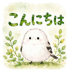 The bird's name is Long-tailed Tit