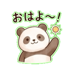 Panda - Daily Chat Stickers2
